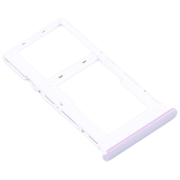 SIM Card Tray + SIM Card Tray / Micro SD Card Tray for Motorola Moto G10 XT2127-2 (Silver) - Card Socket by PMc TechLife | Online Shopping South Africa | PMc TechLife | Buy Now Pay Later Mobicred