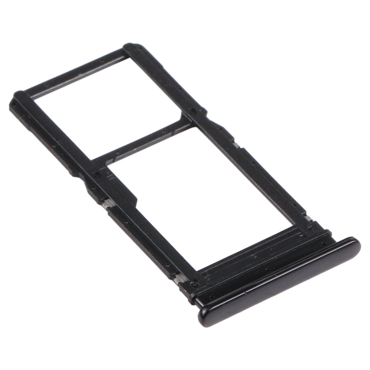 SIM Card Tray + Micro SD Card Tray for Motorola Moto G Stylus 2020 (Black) - Card Socket by PMC TechLife | Online Shopping South Africa | PMC TechLife | Buy Now Pay Later Mobicred