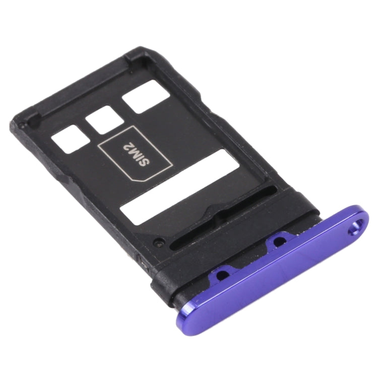 SIM Card Tray + SIM Card Tray for Huawei Nova 7 Pro 5G (Purple) - Card Socket by PMc TechLife | Online Shopping South Africa | PMc TechLife | Buy Now Pay Later Mobicred