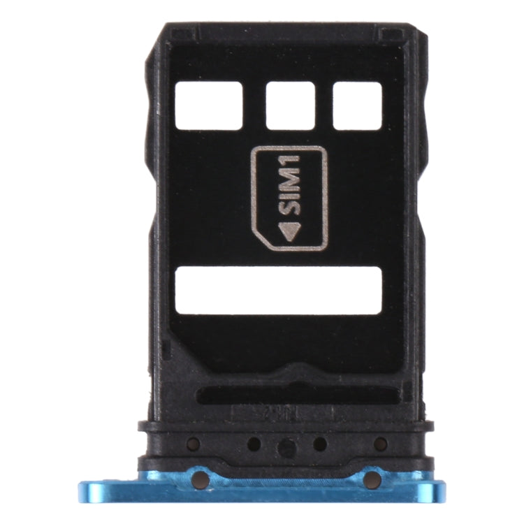 SIM Card Tray + NM Card Tray for Huawei P40 Pro+ (Blue) - Card Socket by PMc TechLife | Online Shopping South Africa | PMc TechLife | Buy Now Pay Later Mobicred