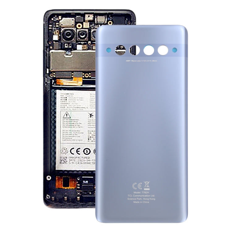 Original Battery Back Cover for TCL 10 Plus T782H(Purple) - For TCL by PMC TechLife | Online Shopping South Africa | PMC TechLife | Buy Now Pay Later Mobicred