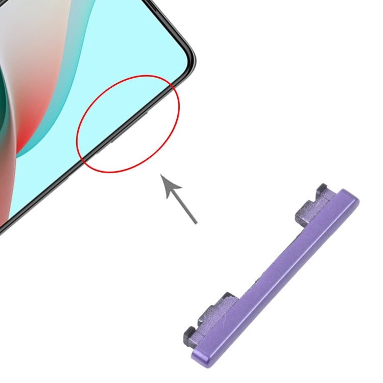 Volume Control Button for Xiaomi Redmi Note 9 5G / Redmi Note 9T M2007J22C M2007J22G J22 (Purple) - Home key & Side Key by PMc TechLife | Online Shopping South Africa | PMc TechLife | Buy Now Pay Later Mobicred
