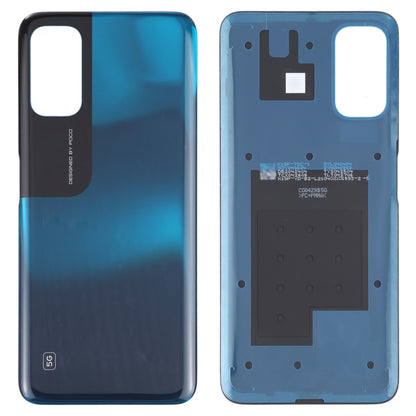 Original Battery Back Cover for Xiaomi Poco M3 Pro 5G M2103K19PG, M2103K19PI(Blue) - Back Cover by PMC Jewellery | Online Shopping South Africa | PMC Jewellery | Buy Now Pay Later Mobicred