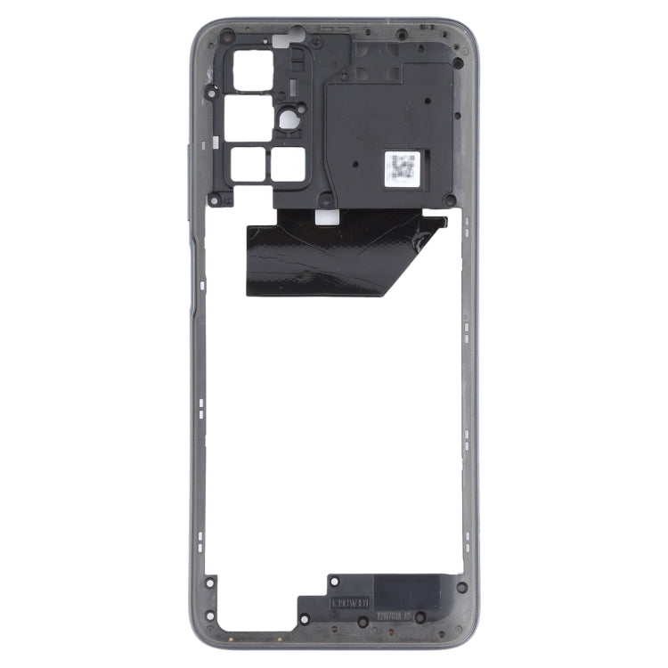 Middle Frame Bezel Plate for Xiaomi Redmi 10 (Black) - Frame Bezel Plate by PMc TechLife | Online Shopping South Africa | PMc TechLife | Buy Now Pay Later Mobicred