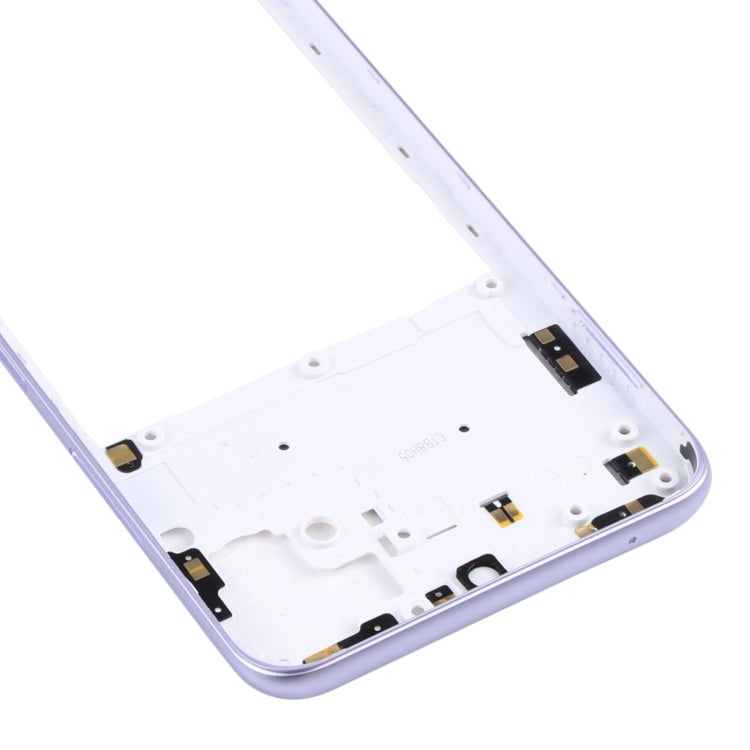 For Samsung Galaxy A22 5G  Middle Frame Bezel Plate (Purple) - Frame Bezel Plate by PMC Jewellery | Online Shopping South Africa | PMC Jewellery | Buy Now Pay Later Mobicred