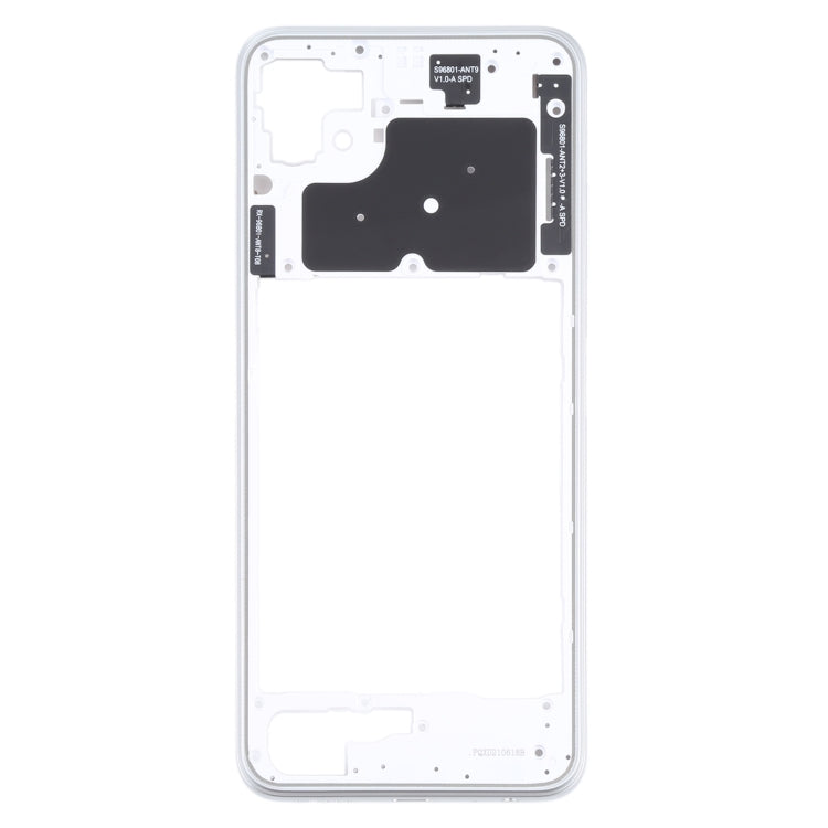 For Samsung Galaxy A22 5G  Middle Frame Bezel Plate (White) - Frame Bezel Plate by PMC Jewellery | Online Shopping South Africa | PMC Jewellery | Buy Now Pay Later Mobicred