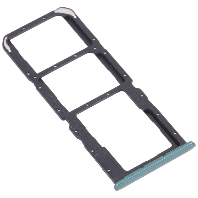 For OPPO Realme 7i RMX2103  SIM Card Tray + SIM Card Tray + Micro SD Card Tray (Green) - Card Socket by PMc TechLife | Online Shopping South Africa | PMc TechLife | Buy Now Pay Later Mobicred