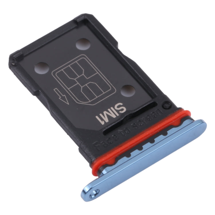 For OPPO Find X3 PEDM00 / Find X3 Pro SIM Card Tray + SIM Card Tray(Blue) - Card Socket by PMc TechLife | Online Shopping South Africa | PMc TechLife | Buy Now Pay Later Mobicred