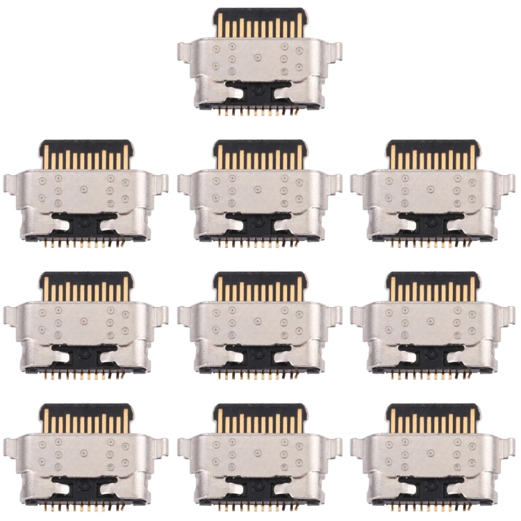 10 PCS Charging Port Connector for Motorola Moto G9 Plus XT2087-1 - Others by PMC TechLife | Online Shopping South Africa | PMC TechLife | Buy Now Pay Later Mobicred