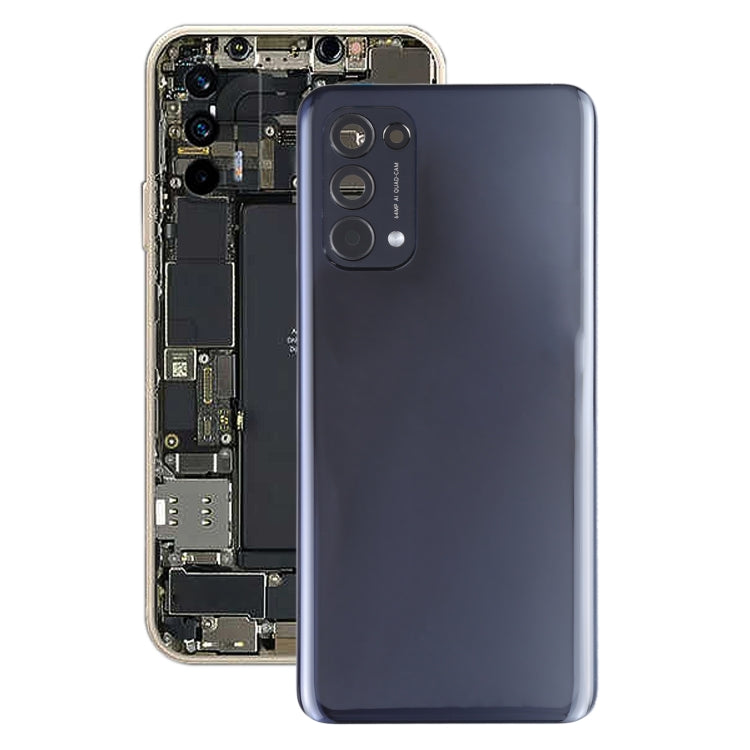 For OPPO Reno5 4G CPH2159 Original Battery Back Cover (Orange) - Back Cover by PMC TechLife | Online Shopping South Africa | PMC TechLife | Buy Now Pay Later Mobicred