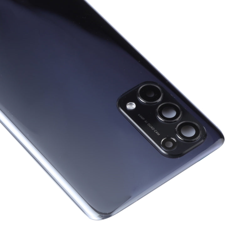 For OPPO Reno5 4G CPH2159 Original Battery Back Cover (Orange) - Back Cover by PMC TechLife | Online Shopping South Africa | PMC TechLife | Buy Now Pay Later Mobicred