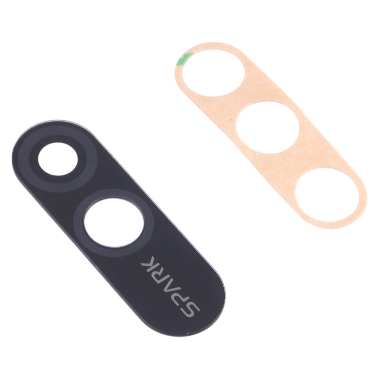 For Tecno Spark 4 Lite KC8S 10pcs Back Camera Lens - Camera Parts by PMc TechLife | Online Shopping South Africa | PMc TechLife | Buy Now Pay Later Mobicred