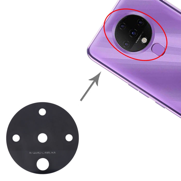 For Tecno Spark 6 KE7 10pcs Back Camera Lens - Camera Parts by PMc TechLife | Online Shopping South Africa | PMc TechLife | Buy Now Pay Later Mobicred