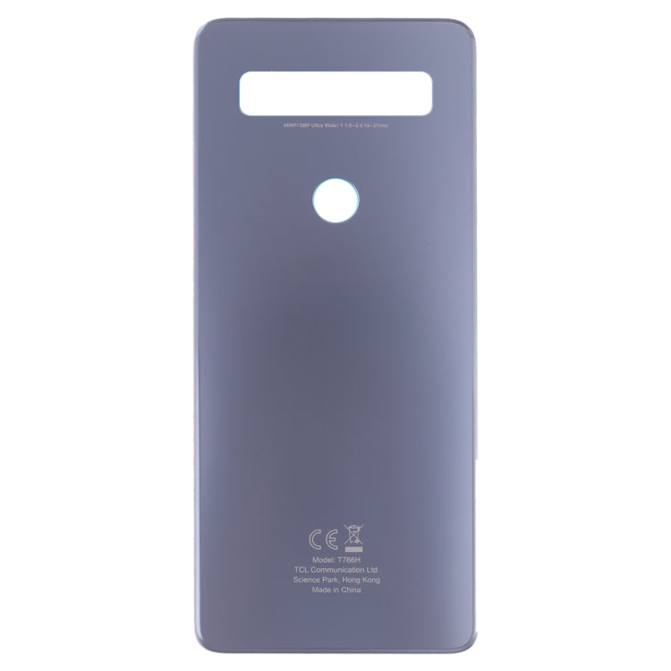 Original Battery Back Cover for TCL 10 SE T766H_EEA(Silver) - For TCL by PMC TechLife | Online Shopping South Africa | PMC TechLife | Buy Now Pay Later Mobicred