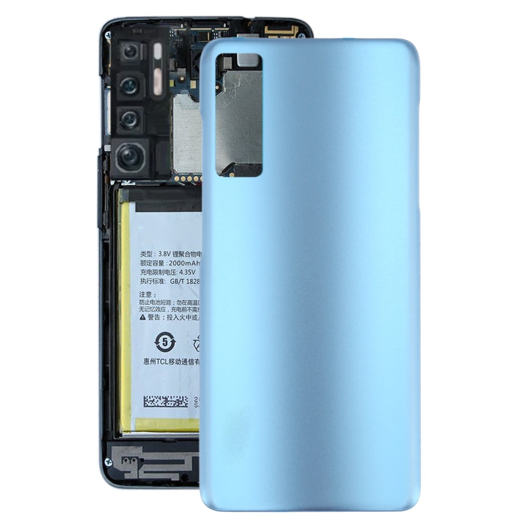 Original Battery Back Cover for TCL 20S(Blue) - For TCL by PMC TechLife | Online Shopping South Africa | PMC TechLife | Buy Now Pay Later Mobicred