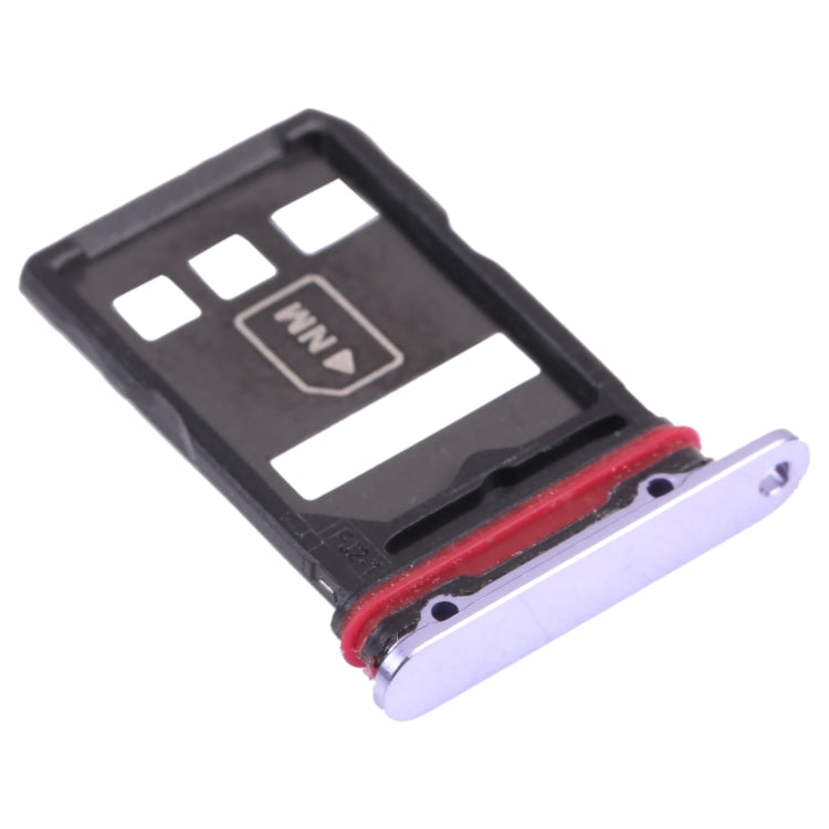 SIM Card Tray + NM Card Tray for Huawei Mate 30E Pro 5G (Purple) - Card Socket by PMc TechLife | Online Shopping South Africa | PMc TechLife | Buy Now Pay Later Mobicred