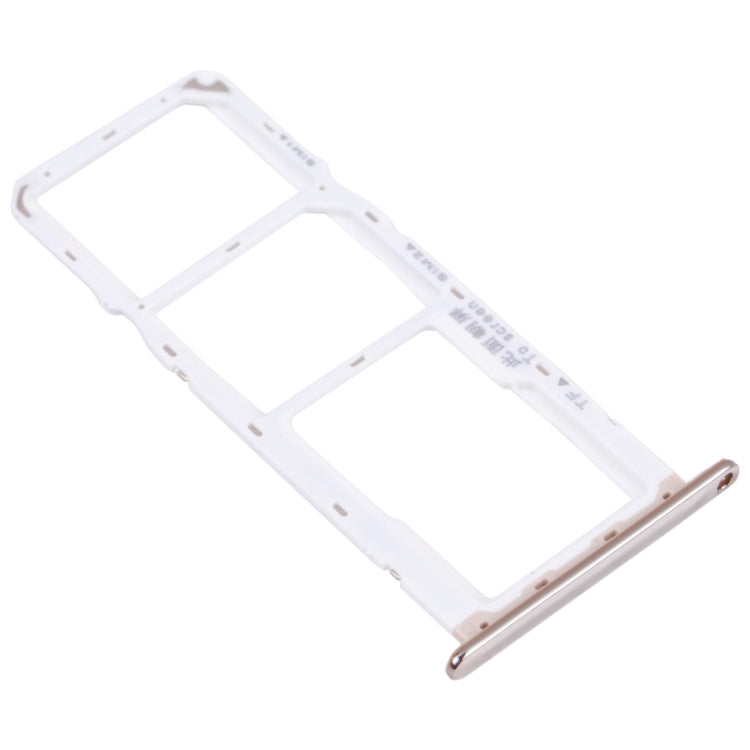SIM Card Tray + SIM Card Tray + Micro SD Card Tray for Huawei Y6 Prime (2018) (Silver) - Card Socket by PMc TechLife | Online Shopping South Africa | PMc TechLife | Buy Now Pay Later Mobicred