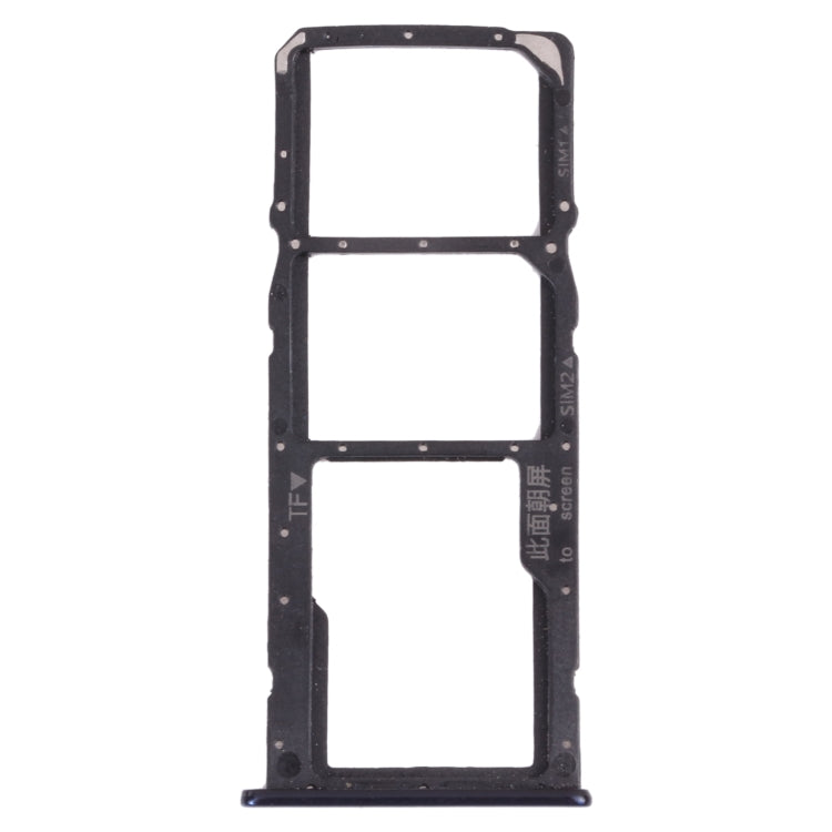 SIM Card Tray + SIM Card Tray + Micro SD Card Tray for Huawei Nova 2 Lite / Y7 Prime (2018) (Blue) - Card Socket by PMc TechLife | Online Shopping South Africa | PMc TechLife | Buy Now Pay Later Mobicred