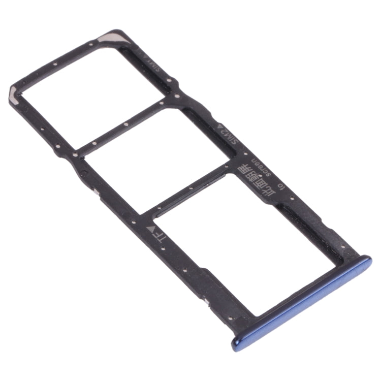 SIM Card Tray + SIM Card Tray + Micro SD Card Tray for Huawei Nova 2 Lite / Y7 Prime (2018) (Blue) - Card Socket by PMc TechLife | Online Shopping South Africa | PMc TechLife | Buy Now Pay Later Mobicred