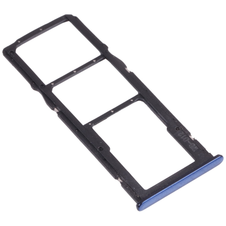 SIM Card Tray + SIM Card Tray + Micro SD Card Tray for Huawei Nova 2 Lite / Y7 Prime (2018) (Blue) - Card Socket by PMc TechLife | Online Shopping South Africa | PMc TechLife | Buy Now Pay Later Mobicred