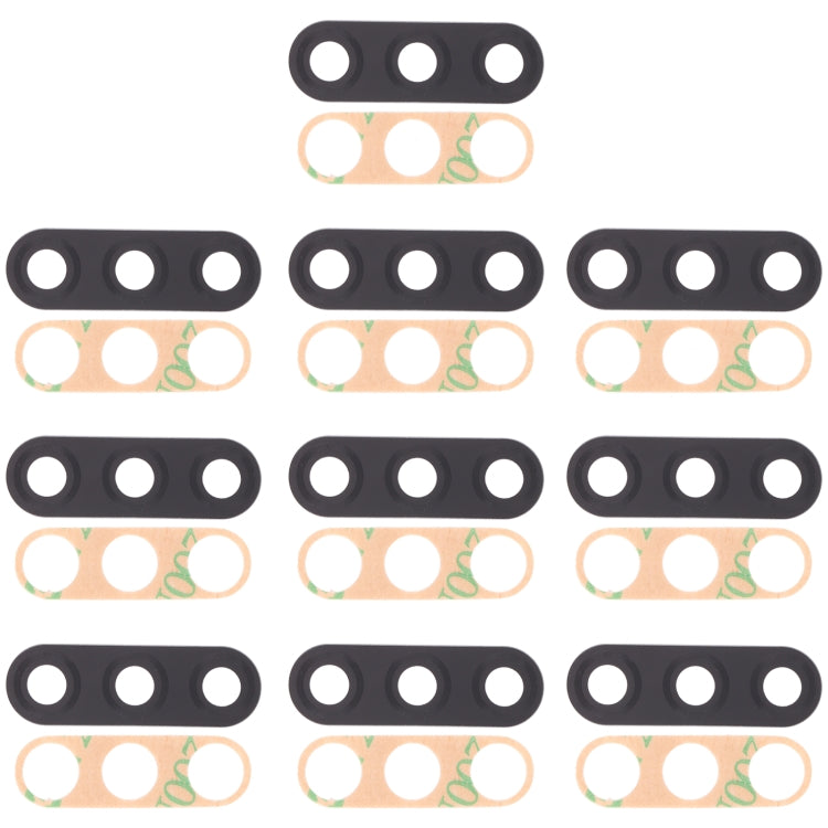 10 PCS Back Camera Lens for LG Q60 / LG K12 Prime (Brazil) - For LG by PMC TechLife | Online Shopping South Africa | PMC TechLife | Buy Now Pay Later Mobicred