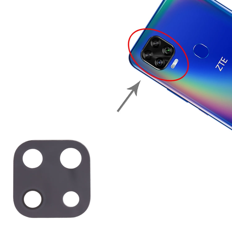 10 PCS Back Camera Lens for ZTE Blade V2020 Vita - For ZTE by PMc TechLife | Online Shopping South Africa | PMc TechLife | Buy Now Pay Later Mobicred