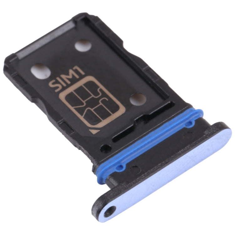 For vivo X70 V2133A V2104 SIM Card Tray + SIM Card Tray (Blue) - Card Tray by PMc TechLife | Online Shopping South Africa | PMc TechLife | Buy Now Pay Later Mobicred