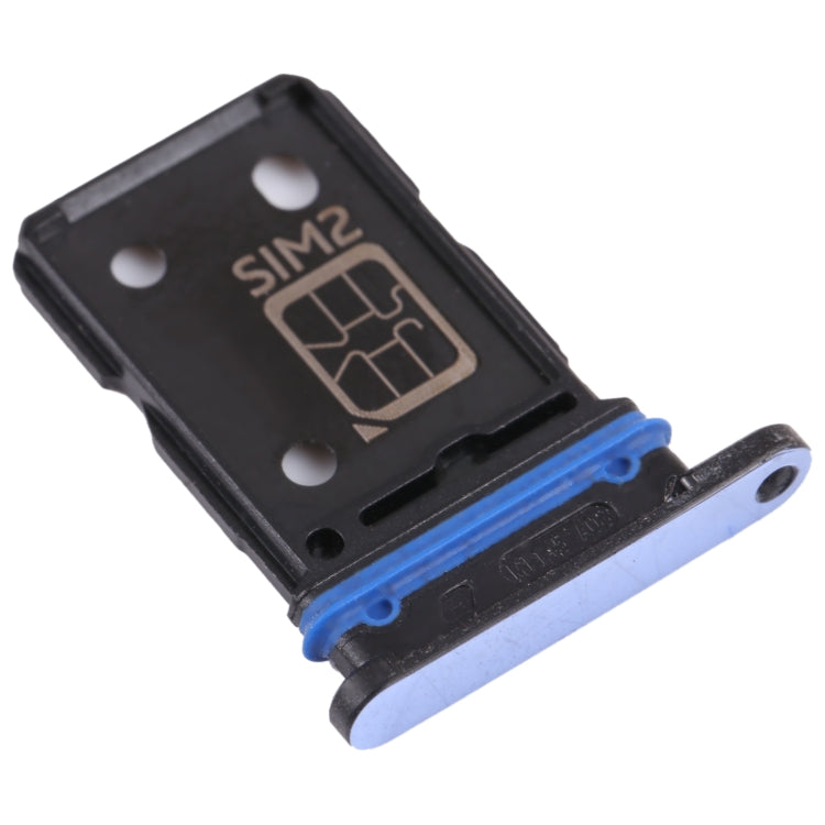 For vivo X70 V2133A V2104 SIM Card Tray + SIM Card Tray (Blue) - Card Tray by PMc TechLife | Online Shopping South Africa | PMc TechLife | Buy Now Pay Later Mobicred