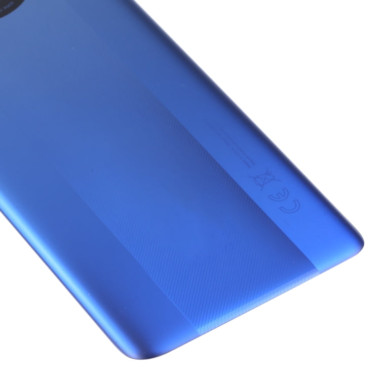 Original Battery Back Cover for Xiaomi Poco X3 Pro M2102J20SG(Blue) - Back Cover by PMC TechLife | Online Shopping South Africa | PMC TechLife | Buy Now Pay Later Mobicred