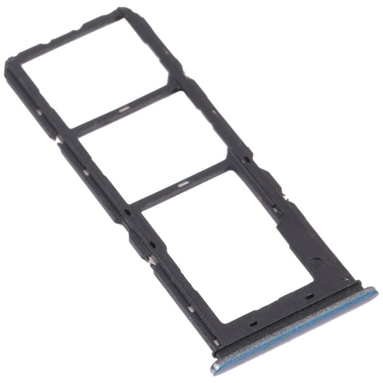 For vivo Y11s V2028 SIM Card Tray + SIM Card Tray + Micro SD Card Tray (Blue) - Card Socket by PMc TechLife | Online Shopping South Africa | PMc TechLife | Buy Now Pay Later Mobicred
