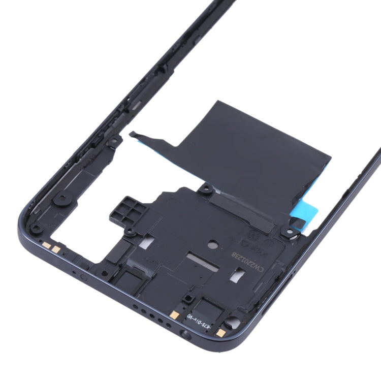 Original Middle Frame Bezel Plate for Xiaomi Poco M4 Pro 4G MZB0B5VIN(Black) - Frame Bezel Plate by PMC TechLife | Online Shopping South Africa | PMC TechLife | Buy Now Pay Later Mobicred