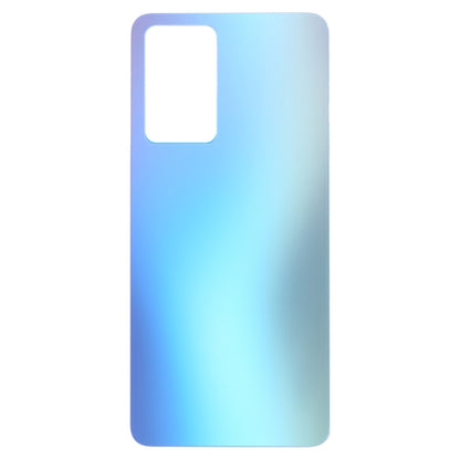 For OPPO Reno7 Pro 5G Glass Battery Back Cover (Blue) - Back Cover by PMC Jewellery | Online Shopping South Africa | PMC Jewellery