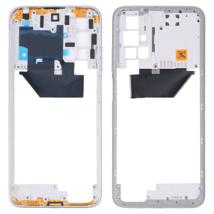 Middle Frame Bezel Plate for Xiaomi Redmi 10/Redmi 10 Prime/Redmi Note 11 4G/Redmi 10 2022(White) - Frame Bezel Plate by PMC TechLife | Online Shopping South Africa | PMC TechLife | Buy Now Pay Later Mobicred