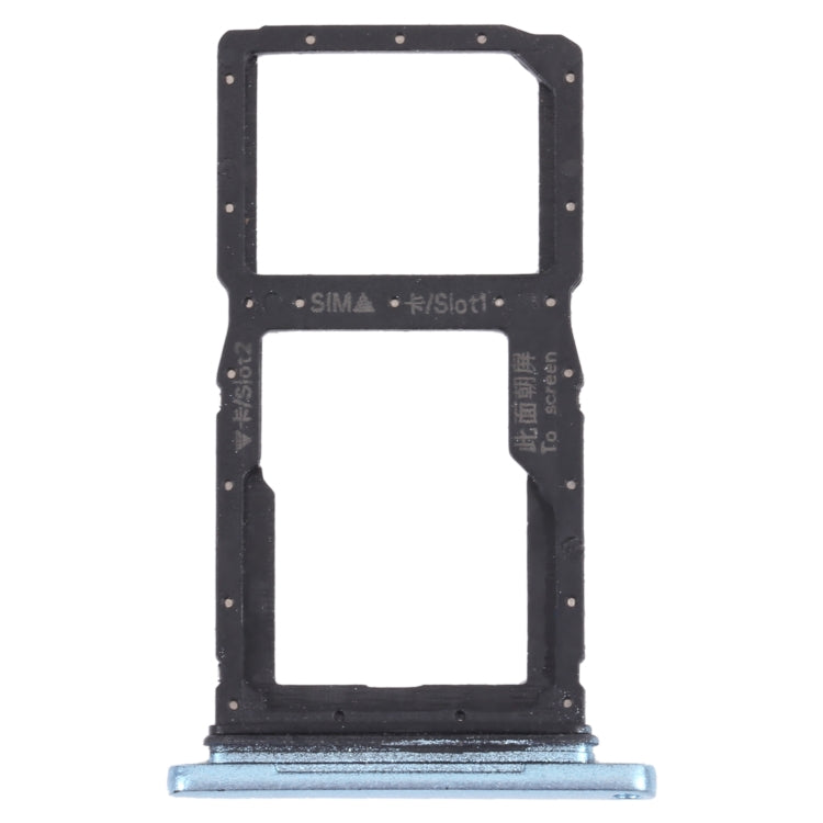 SIM Card Tray + SIM Card Tray / Micro SD Card Tray for Honor 9X (Green) - Card Socket by PMc TechLife | Online Shopping South Africa | PMc TechLife | Buy Now Pay Later Mobicred