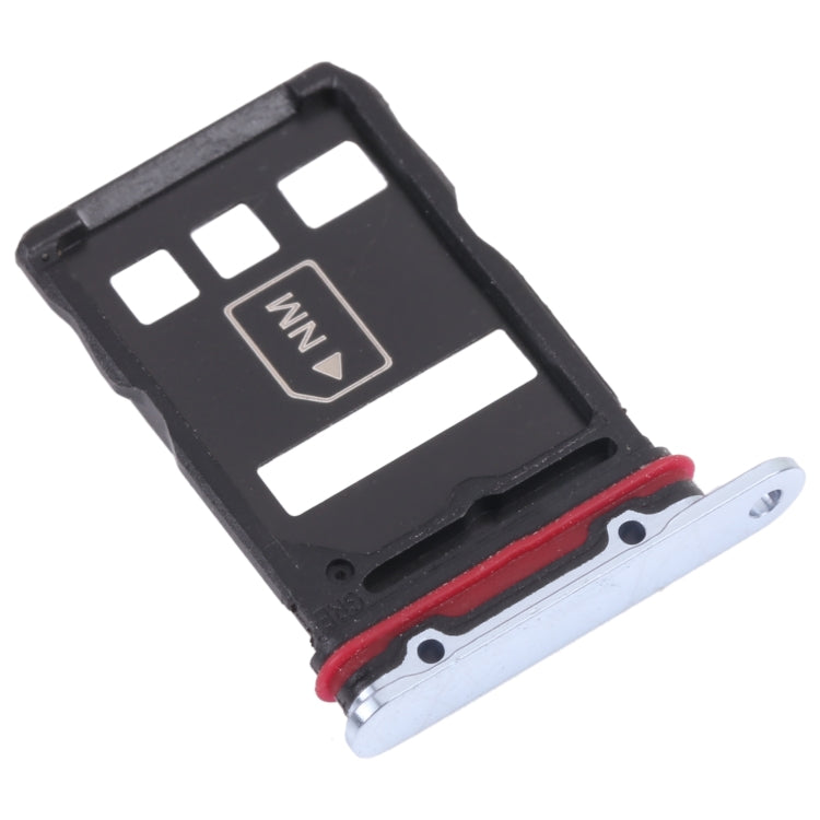 SIM Card Tray + NM Card Tray for Huawei P50 Pro+ (Blue) - Card Socket by PMc TechLife | Online Shopping South Africa | PMc TechLife | Buy Now Pay Later Mobicred