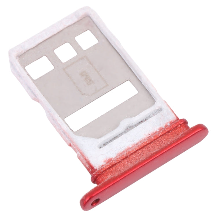 SIM Card Tray + SIM/NM Card Tray for Huawei Y9a(Red) - Card Socket by PMc TechLife | Online Shopping South Africa | PMc TechLife | Buy Now Pay Later Mobicred