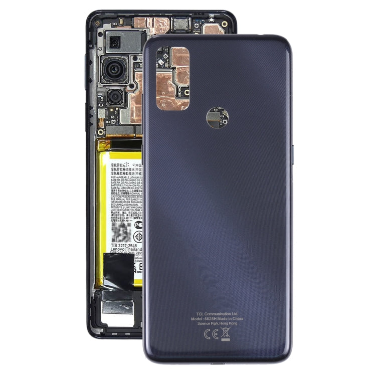 For Alcatel 1S 2021 6025H Original Battery Back Cover  (Black) - Back Cover by PMC TechLife | Online Shopping South Africa | PMC TechLife | Buy Now Pay Later Mobicred