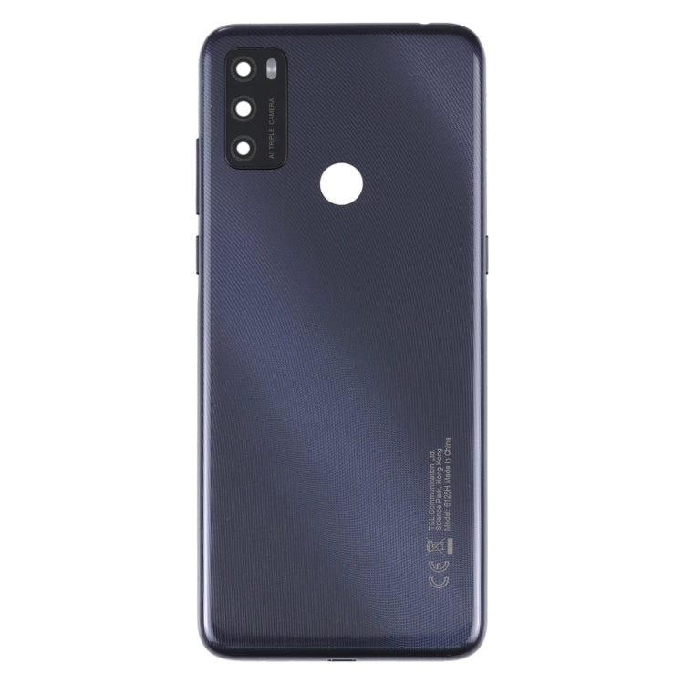 Original Battery Back Cover for TCL 20E(Black) - For TCL by PMC TechLife | Online Shopping South Africa | PMC TechLife