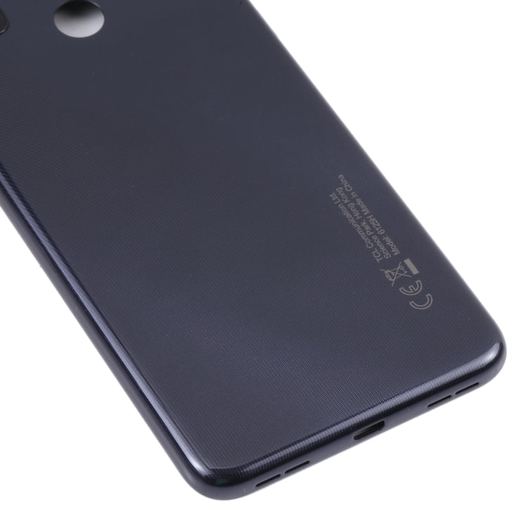 Original Battery Back Cover for TCL 20E(Black) - For TCL by PMC TechLife | Online Shopping South Africa | PMC TechLife