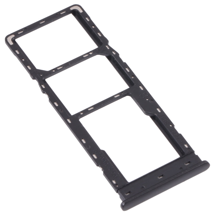 For Tecno Spark Go 2022/Spark 6 Go SIM Card Tray + SIM Card Tray + Micro SD Card Tray (Black) - free shipping - PMc TechLife - Order now!