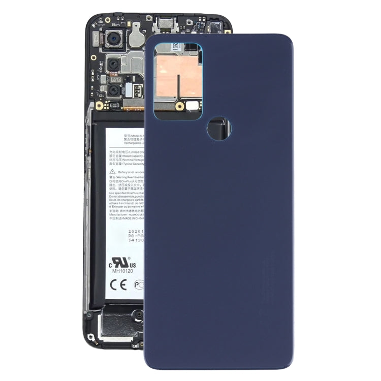 Battery Back Cover for TCL 30E/30 SE 6127A 6165H(Blue) - For TCL by PMC TechLife | Online Shopping South Africa | PMC TechLife | Buy Now Pay Later Mobicred