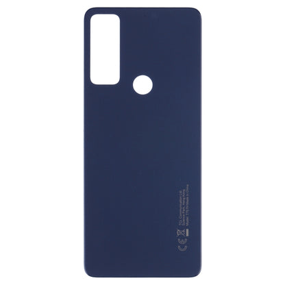 Battery Back Cover for TCL 20 R 5G/20 XE(Blue) - For TCL by PMC Jewellery | Online Shopping South Africa | PMC Jewellery | Buy Now Pay Later Mobicred