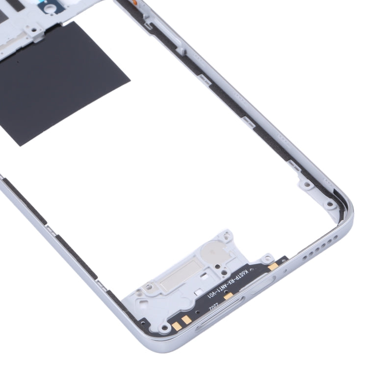 Original Middle Frame Bezel Plate for Xiaomi Redmi Note 11 Pro 4G 2201116TG 2201116TI(Silver) - free shipping - PMC TechLife - Order now!