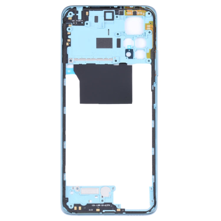 Original Middle Frame Bezel Plate for Xiaomi Redmi Note 11 Pro 4G 2201116TG 2201116TI(Baby Blue) - Frame Bezel Plate by PMC TechLife | Online Shopping South Africa | PMC TechLife | Buy Now Pay Later Mobicred