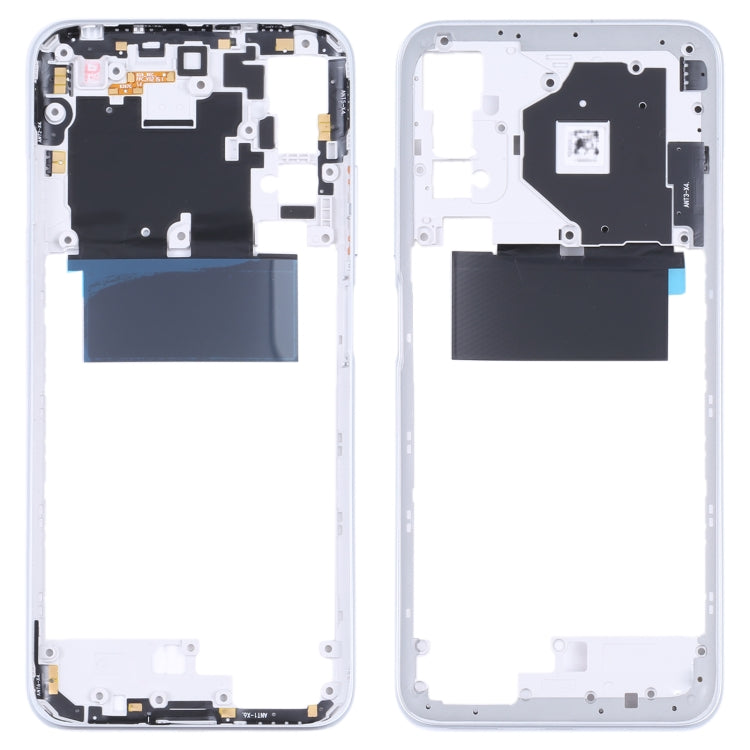 Original Middle Frame Bezel Plate for Xiaomi Poco M3 Pro 5G M2103K19PG M2103K19PI (Silver) - Frame Bezel Plate by PMC TechLife | Online Shopping South Africa | PMC TechLife | Buy Now Pay Later Mobicred