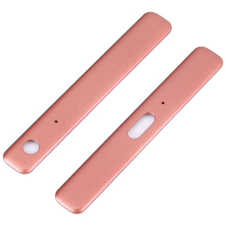 1 Pair Side Part Sidebar For Sony Xperia XZ1 Compact (Orange) - Frame Bezel Plate by PMC TechLife | Online Shopping South Africa | PMC TechLife | Buy Now Pay Later Mobicred