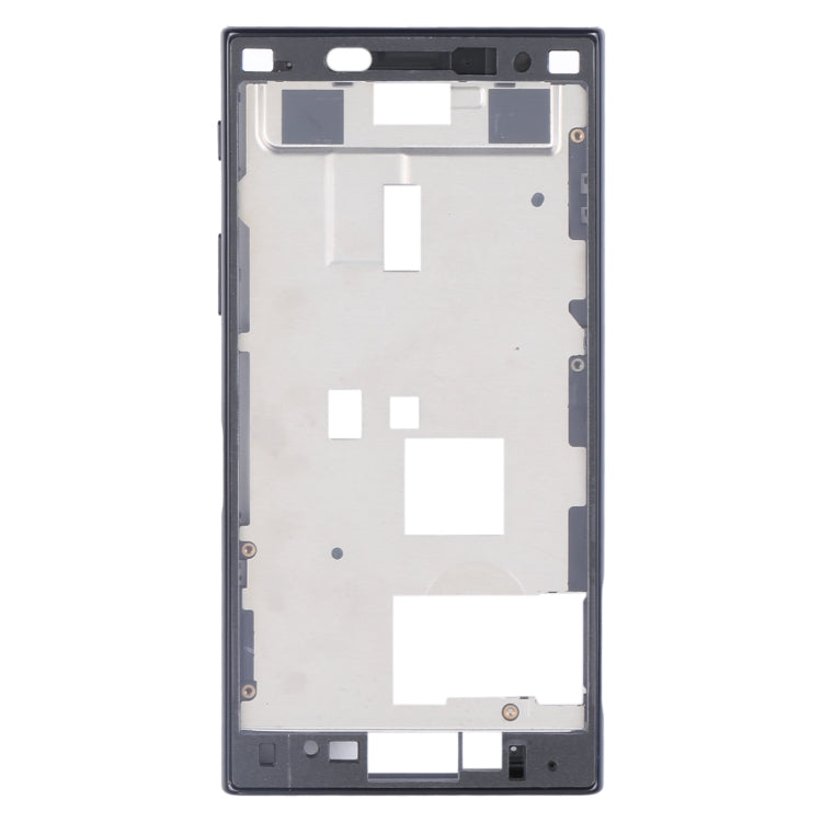 Middle Frame Bezel Plate for Sony Xperia X Compact (Black) - Frame Bezel Plate by PMC Jewellery | Online Shopping South Africa | PMC Jewellery | Buy Now Pay Later Mobicred
