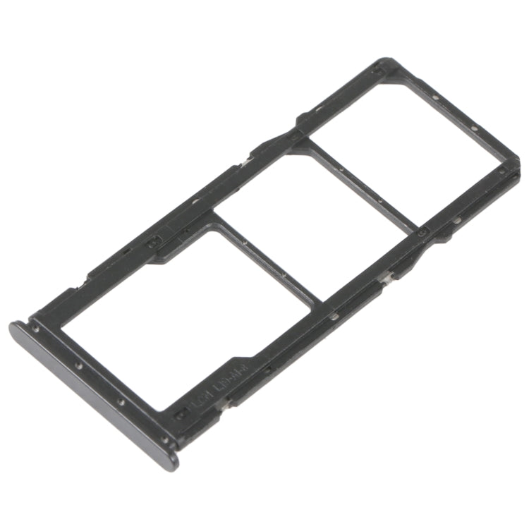 SIM Card Tray + SIM Card Tray + Micro SD Card Tray For Xiaomi Poco M4 5G/Poco M4 5G India/Redmi Note 11R(Black) - Card Tray by PMc TechLife | Online Shopping South Africa | PMc TechLife | Buy Now Pay Later Mobicred