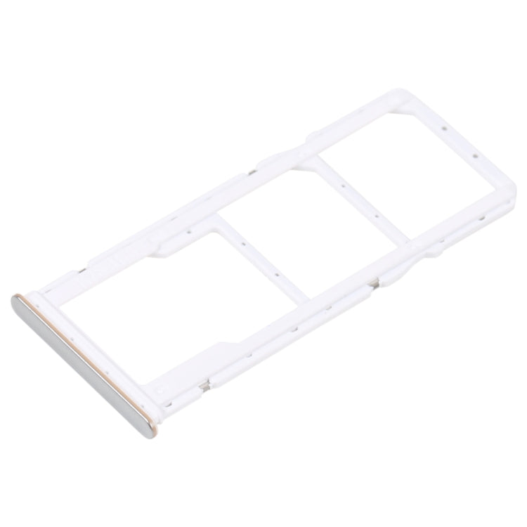 SIM Card Tray + SIM Card Tray + Micro SD Card Tray For Xiaomi Poco M4 5G/Poco M4 5G India/Redmi Note 11R(Silver) - Card Tray by PMc TechLife | Online Shopping South Africa | PMc TechLife | Buy Now Pay Later Mobicred