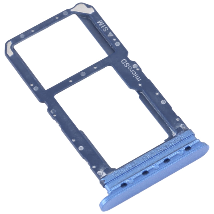 For OPPO A57 5G / A77 5G / K10 5G SIM Card Tray + SIM / Micro SD Card Tray (Purple) - Card Socket by PMc TechLife | Online Shopping South Africa | PMc TechLife | Buy Now Pay Later Mobicred